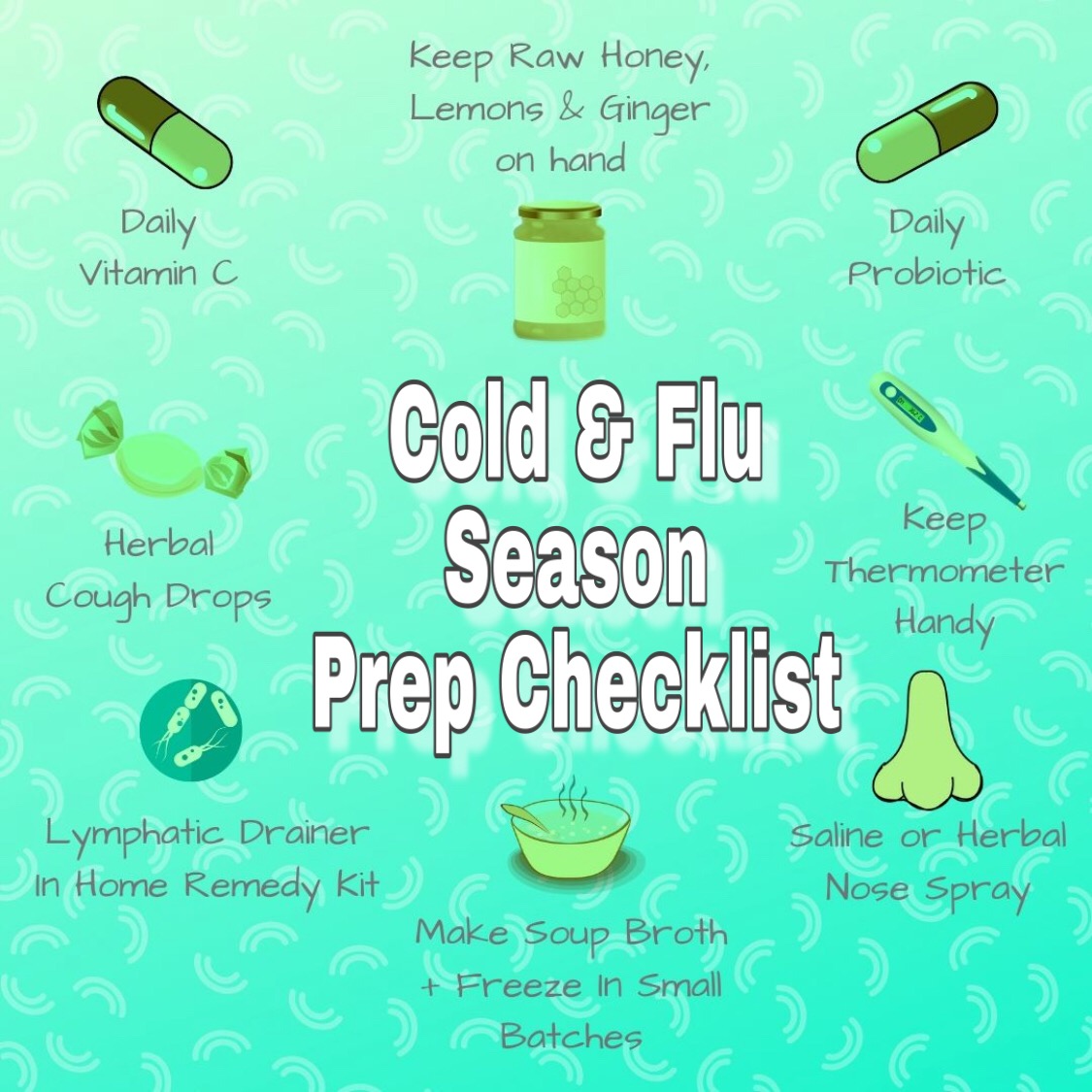 Cold & Flu Season Prep Checklist